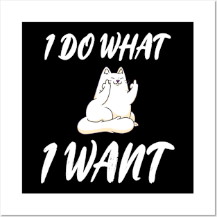 i do what i want Posters and Art